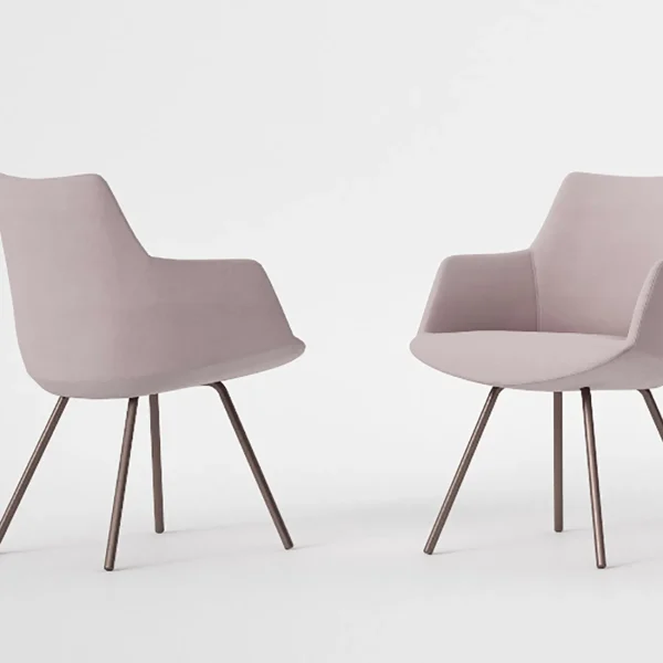 DIVINA | Fabric chair By ESTEL GROUP