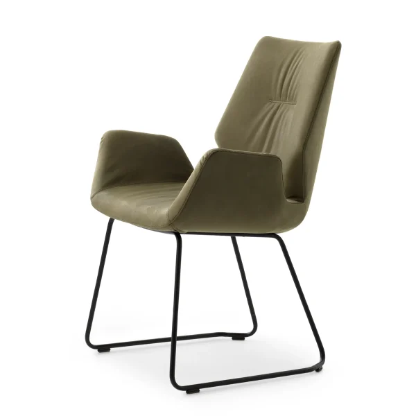 LXR02 | Chair with armrests By LEOLUX LX