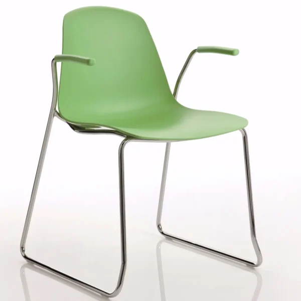 EPOCA | Sled base chair By Luxy