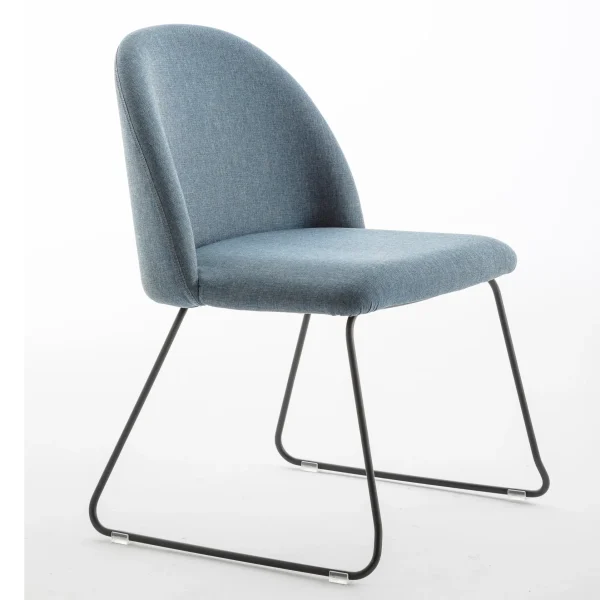 BLOOM S | Sled base chair By Luxy