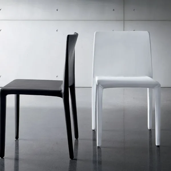 PURA | Leather chair By Sovet italia