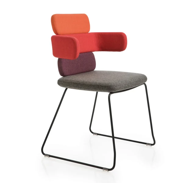 CLUSTER | Upholstered chair By Luxy