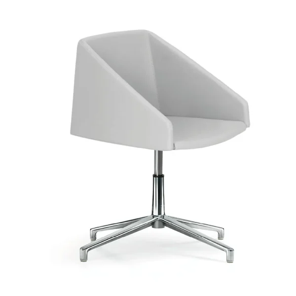 HYWAY | Chair with 4-spoke base By Quinti Sedute