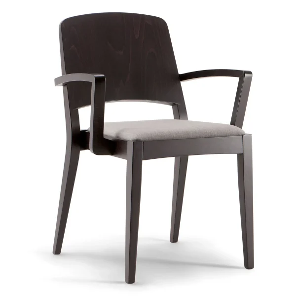 KYOTO | Chair with armrests By Tirolo