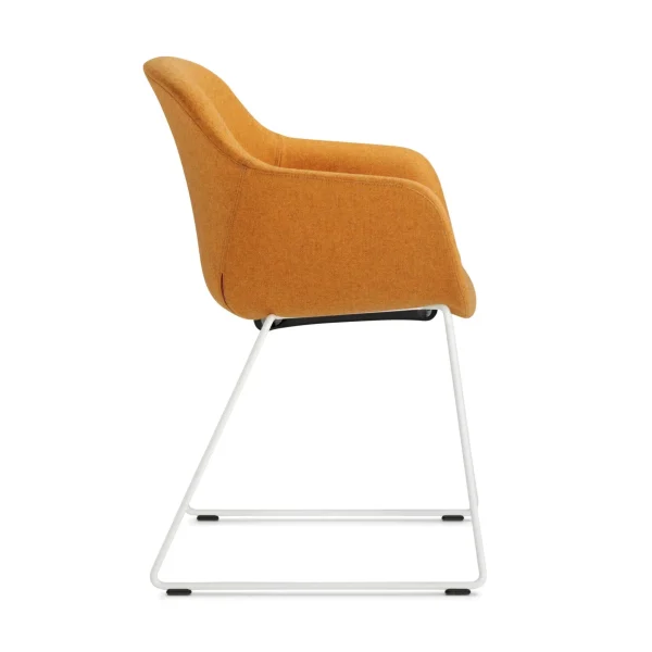 FIORE CLUB | Sled base chair By Dauphin