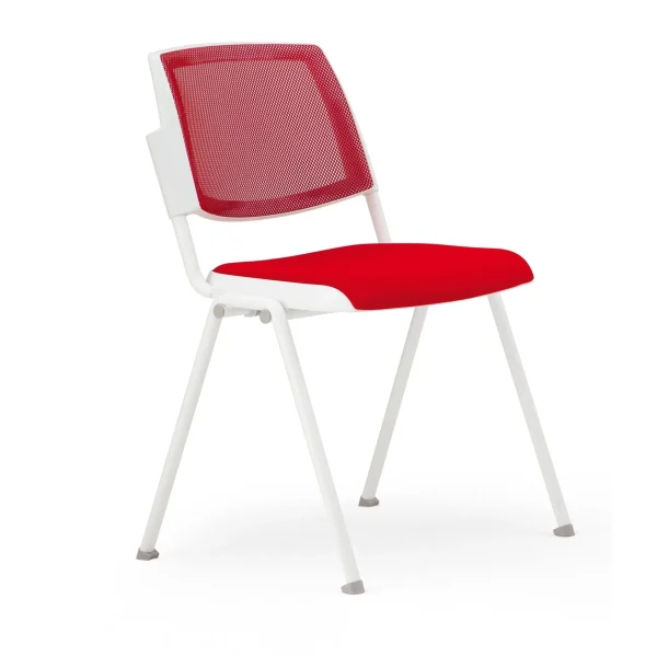 VOLE NET SOFT | Stackable chair By Diemmebi