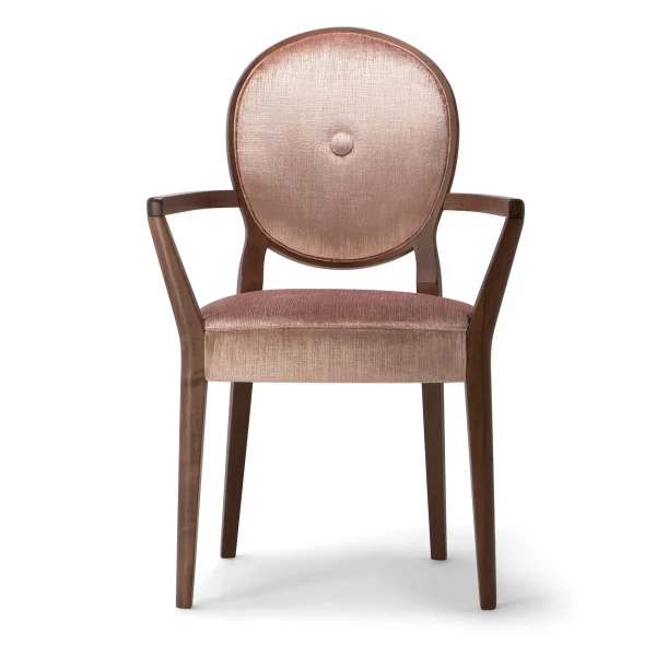 SOFIA | Chair with armrests By Tirolo