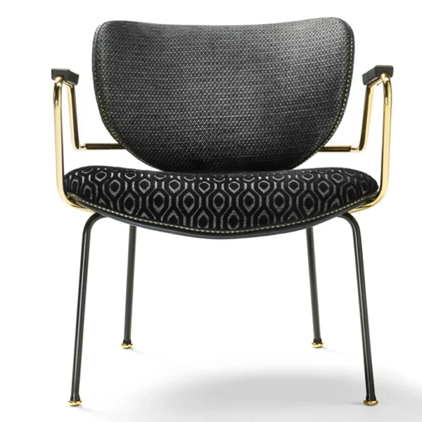 KALIDA LOUNGE | Chair with armrests By Black Tie