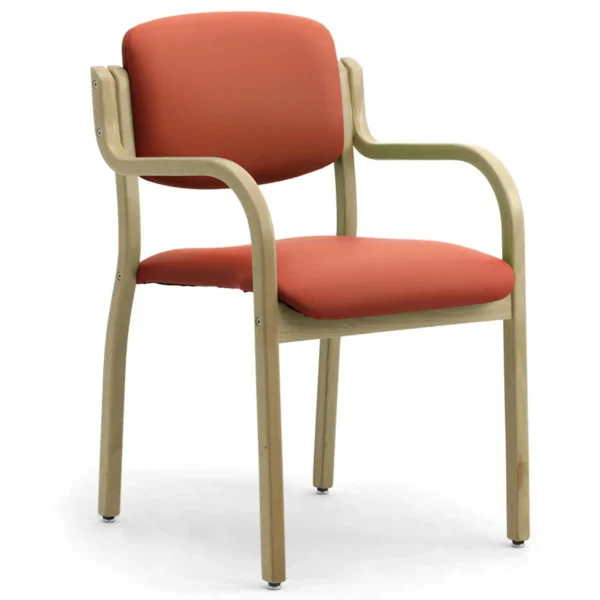 KALOS 3 | Chair with armrests By Leyform