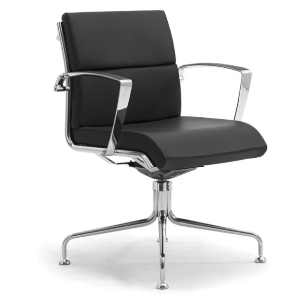 ORIGAMI CU | Chair with armrests By Leyform
