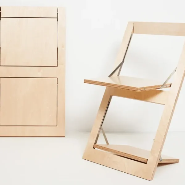 FLPPS FOLDING CHAIR - BIRCH By AMBIVALENZ