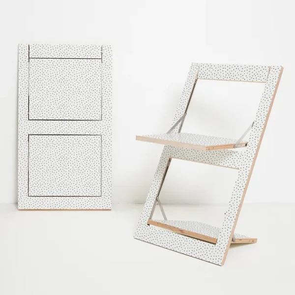 FLPPS FOLDING CHAIR - WATERCOLOR DOTS By AMBIVALENZ