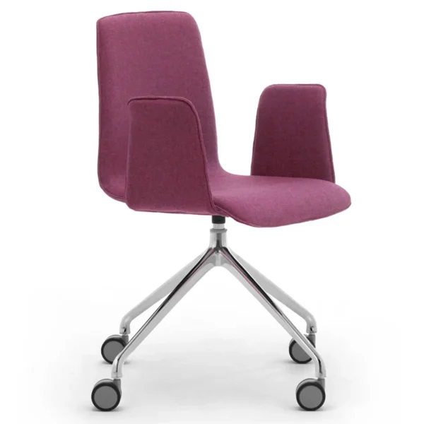 ZEROSEDICI | Chair with castors By Leyform