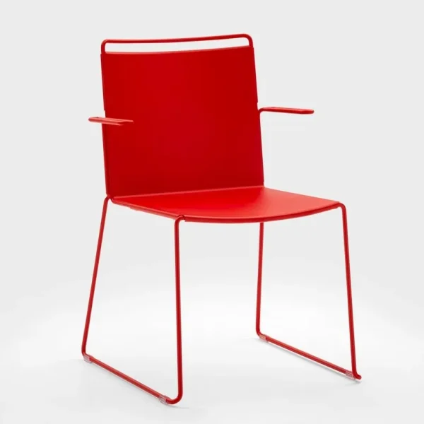 DAISY METAL | Sled base chair By Vigan