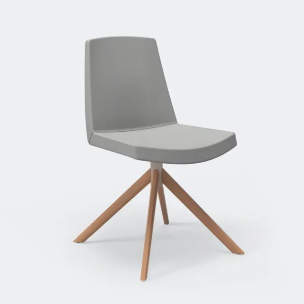 JOLLY | Trestle-based chair By Ares Line