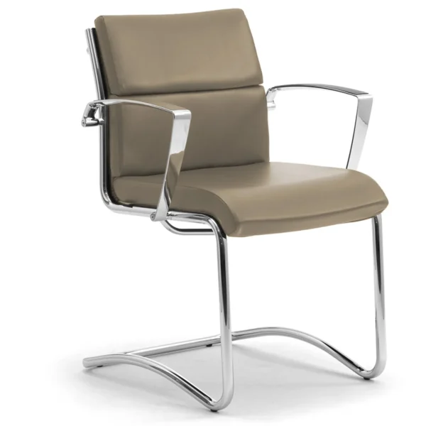 ORIGAMI CU | Cantilever chair By Leyform