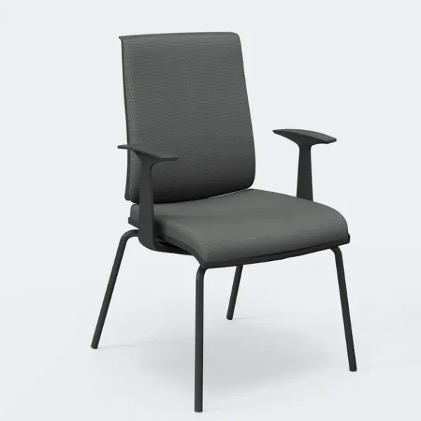 ZERO7 | Chair with armrests By Ares Line