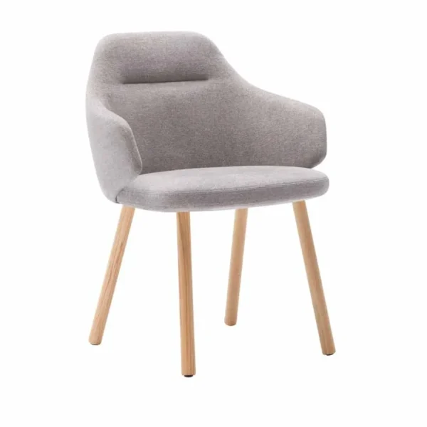 BINAR 60 | Chair with armrests By INCLASS