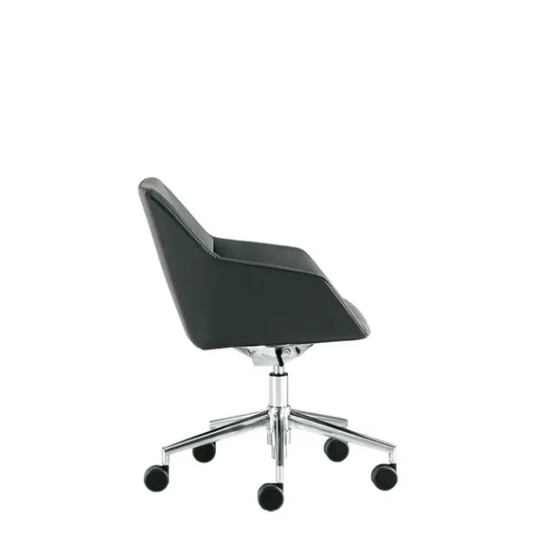 DAMA STRIP | Chair with castors By Sesta