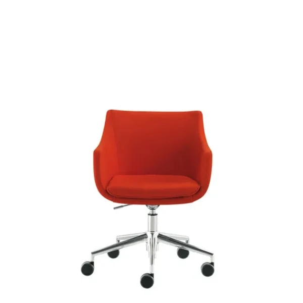 D&N PLUS | Chair with castors By Sesta