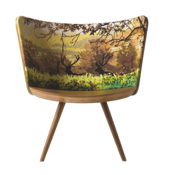 EMBROIDERY CHAIR By Cappellini