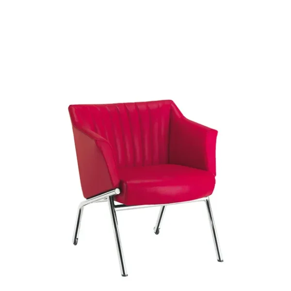DAMA STRIP | Chair with armrests By Sesta