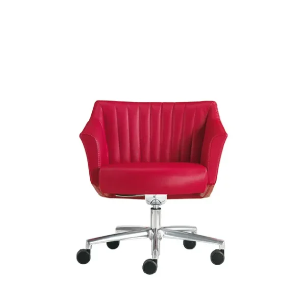 DAMA STRIP | Chair with 5-spoke base By Sesta
