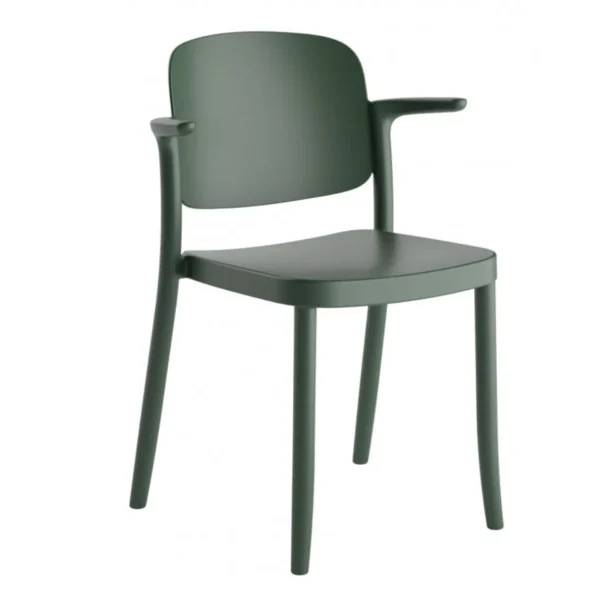 PLAZA | Chair with armrests By Jes