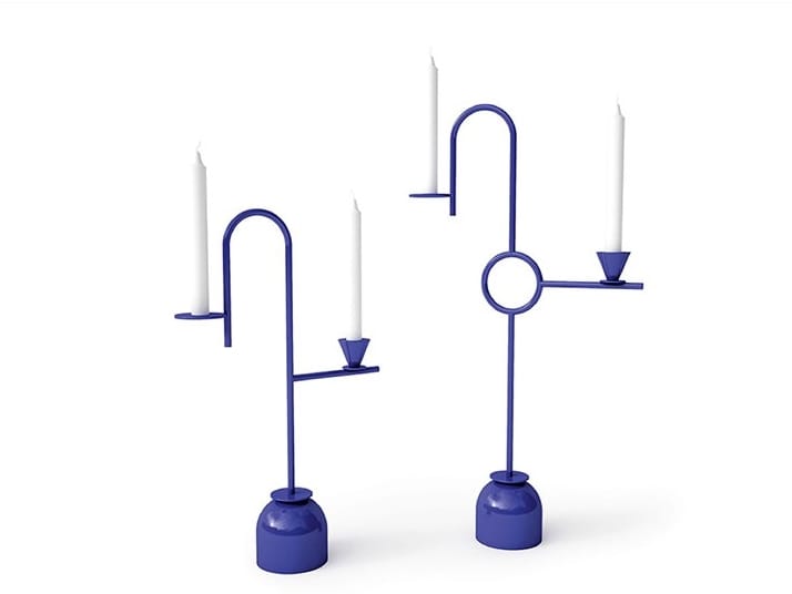 BLUE CANDLEHOLDERS By Cappellini