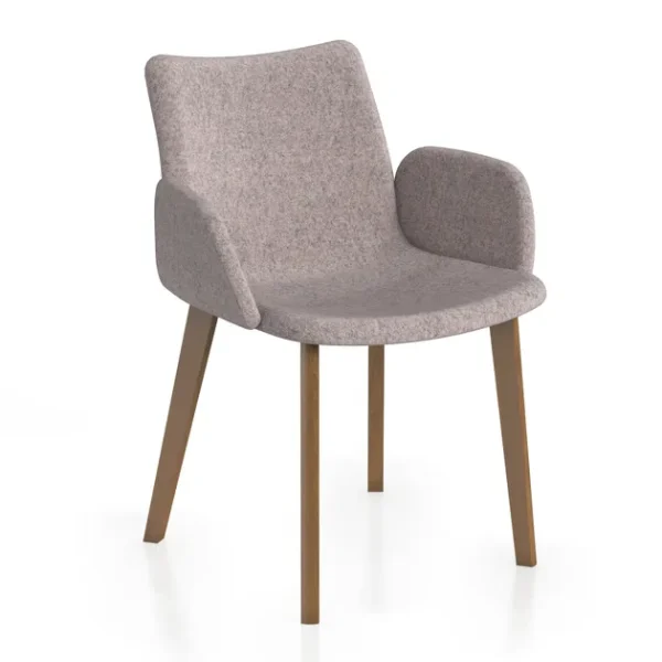 MOON | Chair with armrests By Jes