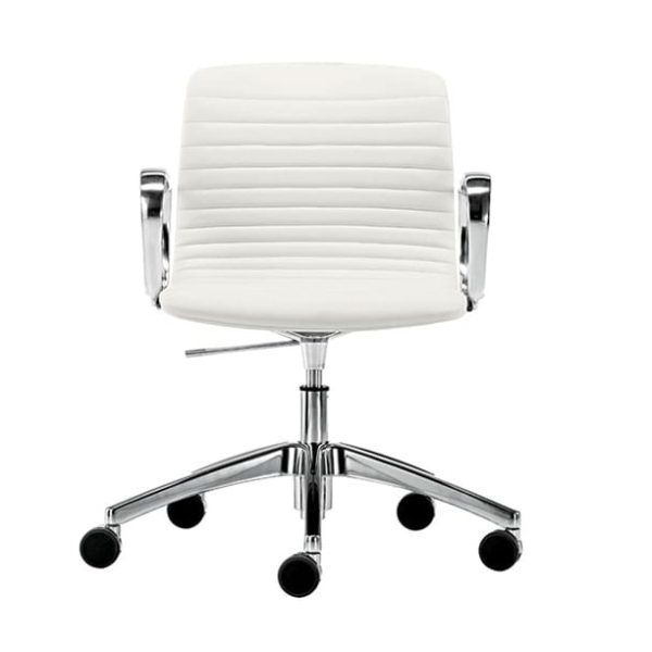 UNION GUEST | Leather office chair By VAGHI
