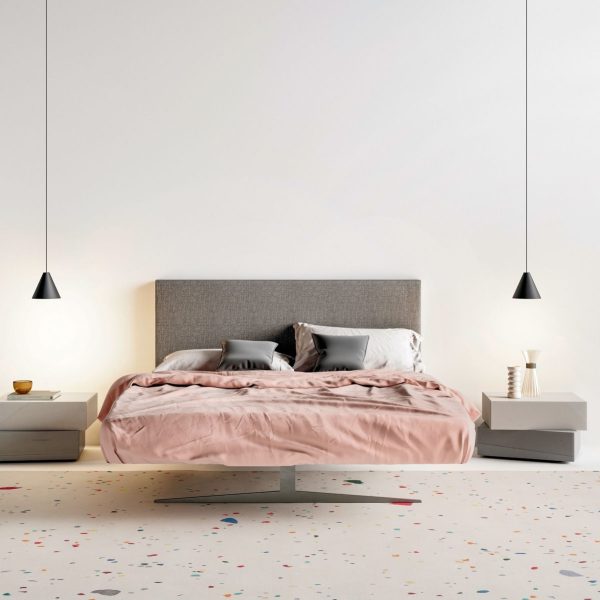 STEEL BED | Bed By Lago