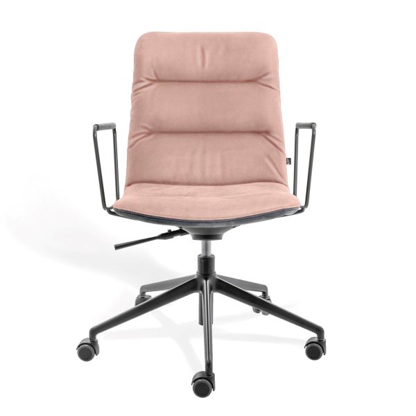 ARVA LIGHT | Office chair with armrests By KFF