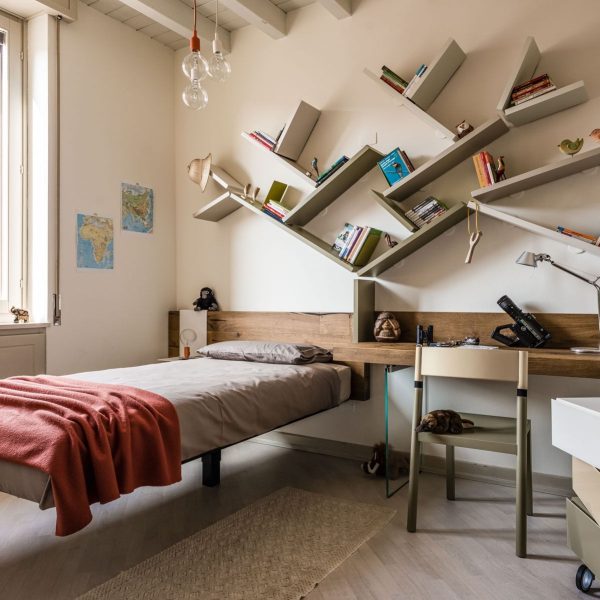 KIDS&YOUNG - DIAGOLINEA 0283 | Kids bookcase By Lago
