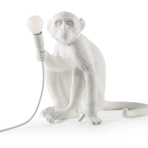 THE MONKEY LAMP SITTING By Seletti