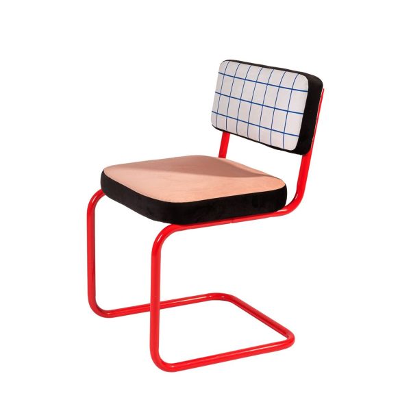 SUPERCHAIR BLUE GRID By Seletti