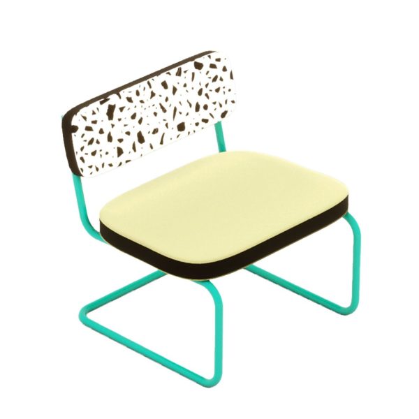 SUPER LOUNGE CHAIR TERRAZZO By Seletti