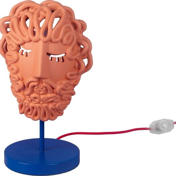 TERRACOTTA ULYSSE MASK LAMP By Seletti