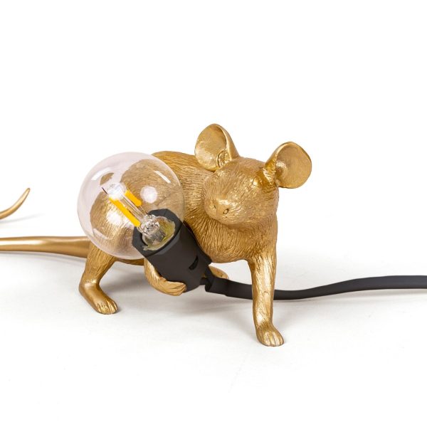MOUSE LAMP GOLD - LOP By Seletti