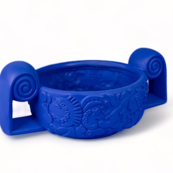 TERRACOTTA CENTERPIECE BLUE By Seletti