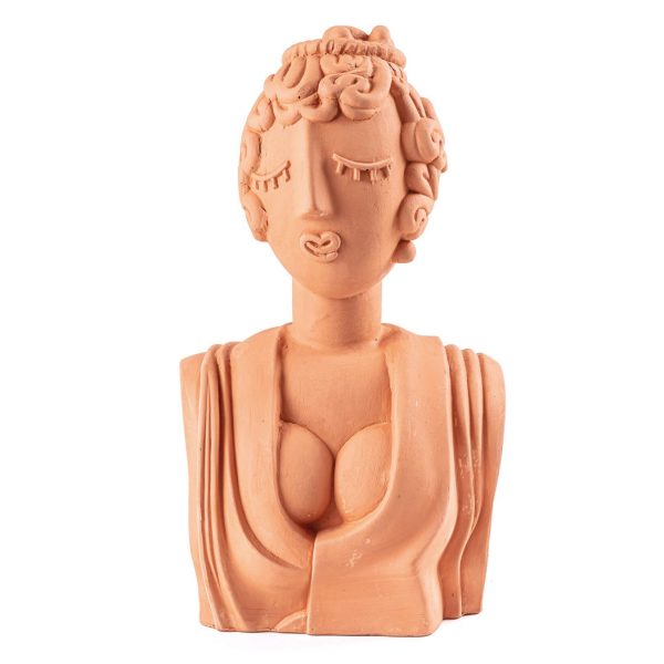 TERRACOTTA BUST POPPEA By Seletti