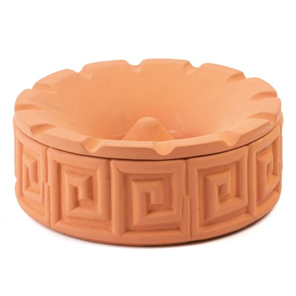 TERRACOTTA ASHTRAY GRECHE By Seletti