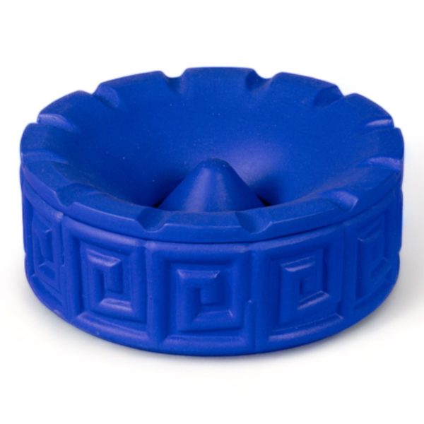 TERRACOTTA ASHTRAY GRECHE BLUE By Seletti
