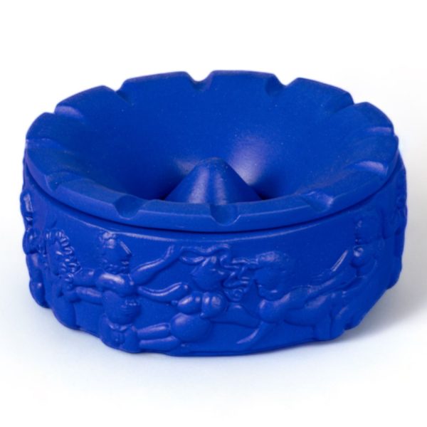 TERRACOTTA ASHTRAY DIALOGUES BLUE By Seletti