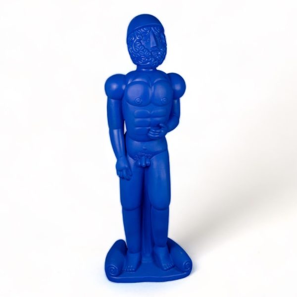 TERRACOTTA BRONZO HELMET BLUE By Seletti
