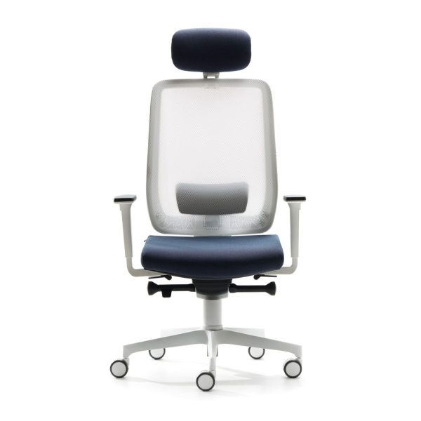 ASSIA EV | Office chair with headrest By VAGHI