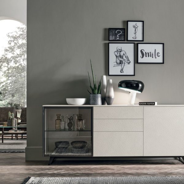 METROPOLIS | Sideboard with doors By Tomasella