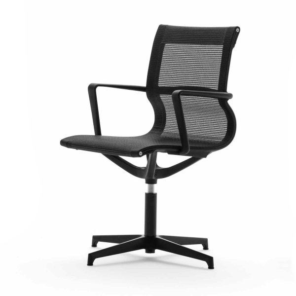 MOMA | Office chair with 4-Spoke base By Bralco