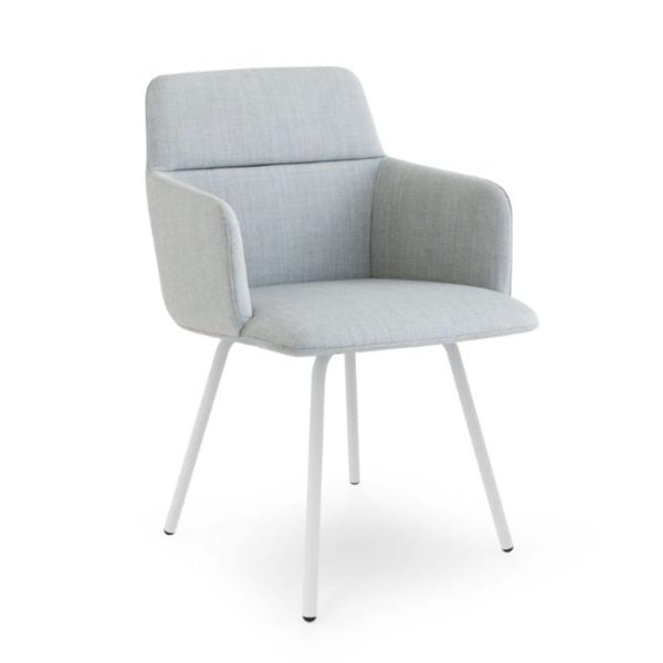 FOIL | Chair with armrests By Lapalma