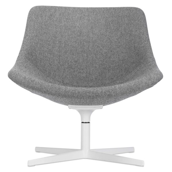 AUKI | Easy chair with 4-spoke base By Lapalma